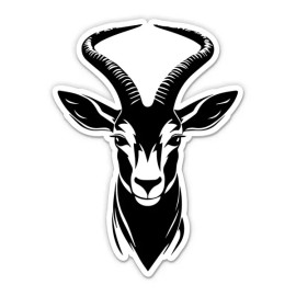 AK Stickers Impala Antelope Vinyl Sticker - SELECT SIZE - 3"