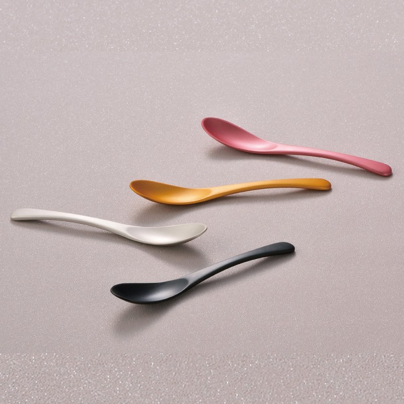 Hokuriku Aluminum Aluminum Ice Dessert Spoon Sesame S A-1877