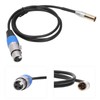 3Pin Audio Cable Mini Male to XLR Female Zinc Alloy