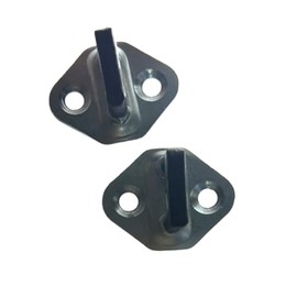isbridge Suitable Fit for Pair Plate Front Door Lock Striker 1990-16 Land Cruiser FJ 73 75 LJ70 HJ75 FZJ70 HZJ75 FJ80 HDJ100 HZJ105 1984-96 Corolla AE86 90 92 100 101 111 EE101 102