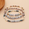 Agriajun Inspired Friendship Beaded Stretch Bracelets for Women Teen Girls