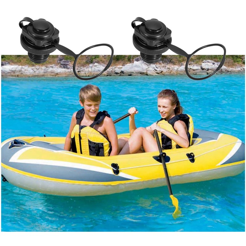2 PCS Air Valve Replacement, Kayak Raft Plug Replacement, Inflatable