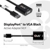 Club3D DisplayPort™ to VGA Active Adapter M/B