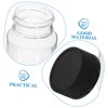 FUNOMOCYA 12Pcs Wide Mouth Plastic Sample Bottles Secure Cap Storage