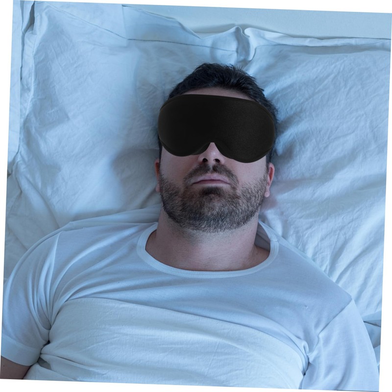 SAFIGLE Memory Foam Sleep Eye Mask Breathable Comfortable Blindfold for