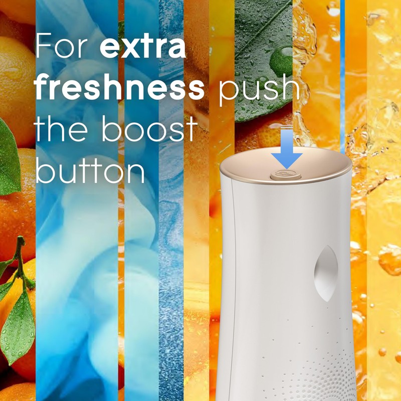 Glade Automatic Spray Refill, Coastal Sunshine Citrus, Scented Air Freshener