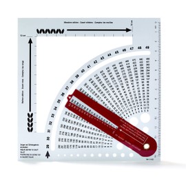 Prym PRYM_611735-1 Knitting Calculator, White