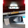 HERCOO LED License Plate Light Lens Tag Lights Rear Lamp