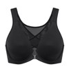 Delimira Women's Front Fastening Bras Posture Plus Size Underwire Unlined