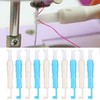 Threader Needle Changer Needle Threader Machines Automatic Tool 12Pcs Sewing