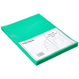 Whitebox A4 Cut Flush Folder - Green (Pack of 100)