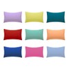 Polycotton Pillowcases 2 Pack 50x75cm [23 Colors] Plain Dyed Housewife