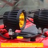 KMFCDAE Cowl Mount Dual Light Bracket for Jeep JL Pillar