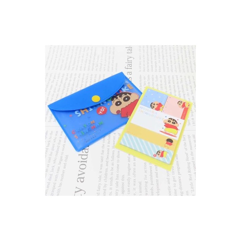 Crayon Shin-chan Sticky Note with Pouch / Shin-Chan World Dawn