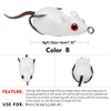 Cuoyuqie 5pcs Lifelike Rat Lure Mouse Sinking Fishing Lure Bass