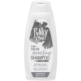 Punky Colour 3-in-1 Color Depositing Hair Cleanser & Conditioner, 8.5 fl oz. (Diamondista)