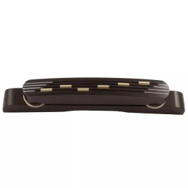 ABM NEW ABM 2115 Hofner Style Guitar Bridge with Base - Rosewood