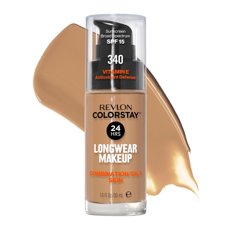 Revlon Liquid Foundation, ColorStay Face Makeup for Combination & Oily