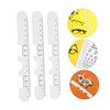 Alipis Ergonomic Eye Measurement Gauge Optometrist's Pd Ruler Portable for
