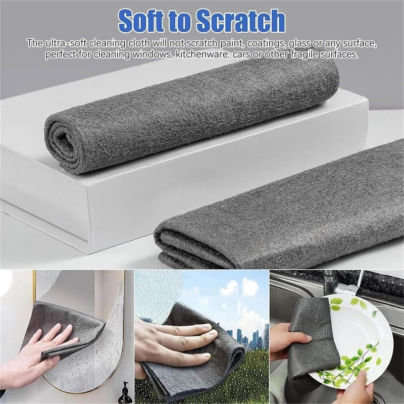 Magic Cleaning Cloth, Thickened Magic Cleaning Cloth, Scratchy Wipes Cleaning