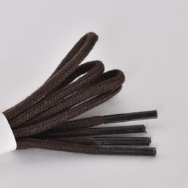 Paraboot SHOE LACE 31.5 inches (80 cm) / 3 Colors Available, Shoelaces (Genuine Product) For 5 Eyelets, Leather Shoes CHAMBORD AVIGNON, Cafe