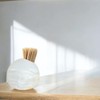 ELEMNTS White Onyx Toothpick Holder, Match Holder with Striker for
