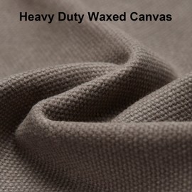 QEES Knife Roll,Heavy Duty Knife Bag,Waxed Canvas knife Case with 4 Slots For Knives & Kitchen Tools,Chef Knife Bag With Handle.Portable Knife Roll Bag For Chefs Culinary Traveling.Knives Pouch