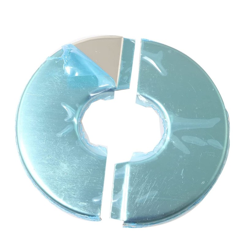 PZRT 2pcs Wall Split Flange, Stainless Steel Round Escutcheon Plate