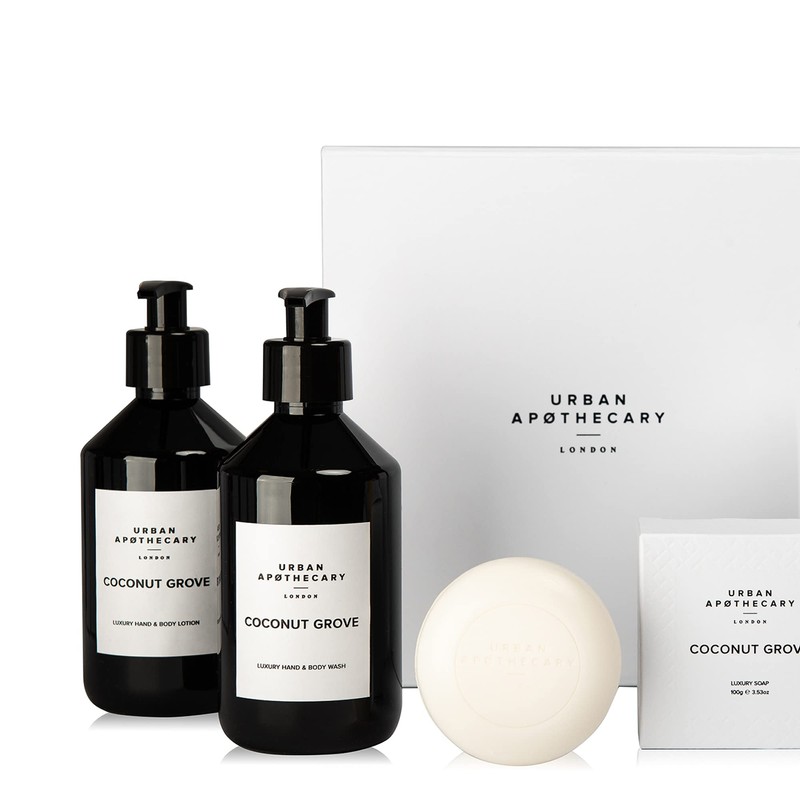 URBAN APOTHECARY COCONUT GROVE Hand & Body Wash, 10.1 fl