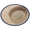Seeberger Beach Summer Straw Cap Sun Cap Beach Cap (One