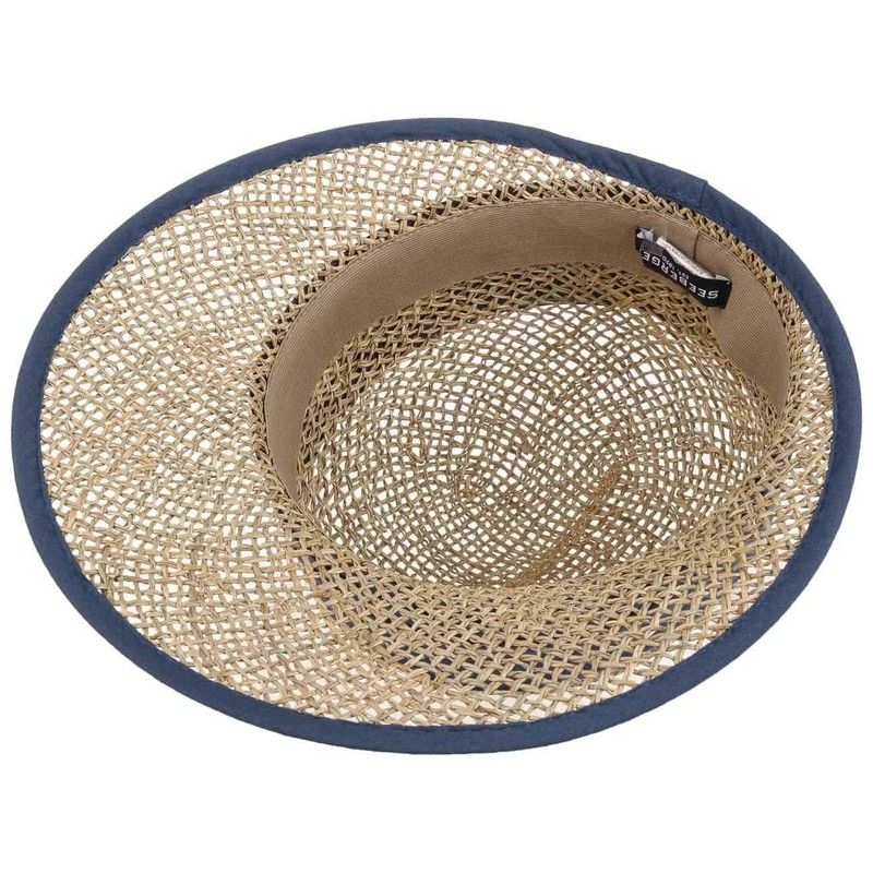 Seeberger Beach Summer Straw Cap Sun Cap Beach Cap (One