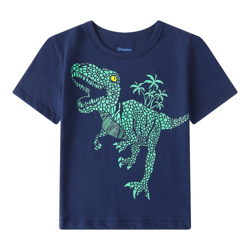 Little Boys Dinosaur Pyjamas Sets Cotton Short Sleeve Summer Pjs