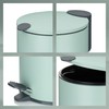 Kela Bin, Metal, Green, one Size