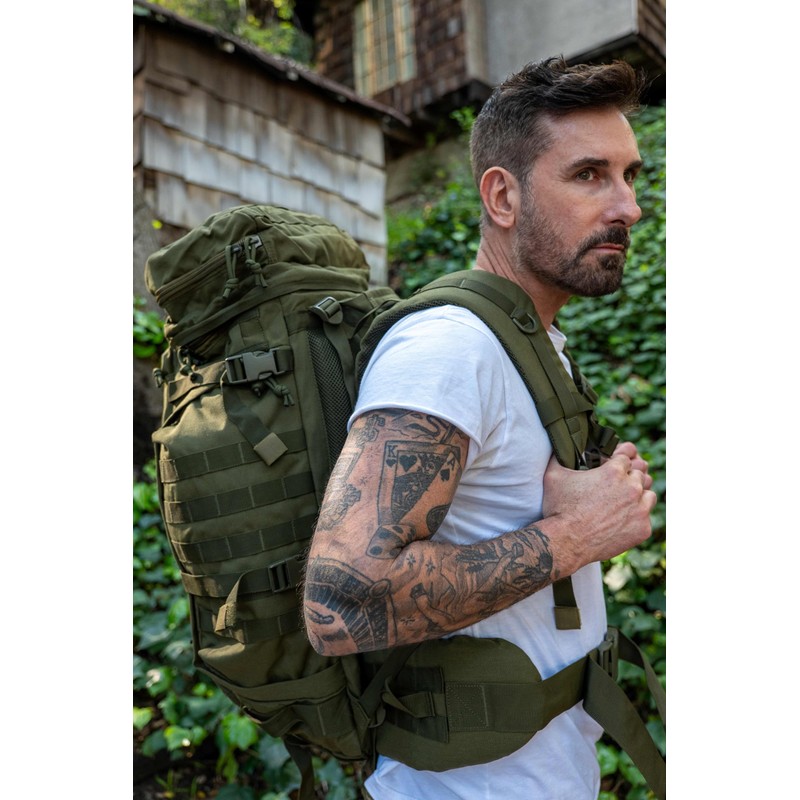 XMILPAX Large Internal Frame Backpack Tactical MOLLE Pack for Camping
