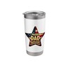 Proud Dad Of Four Young Americans Patriotic Father's Day Stainless