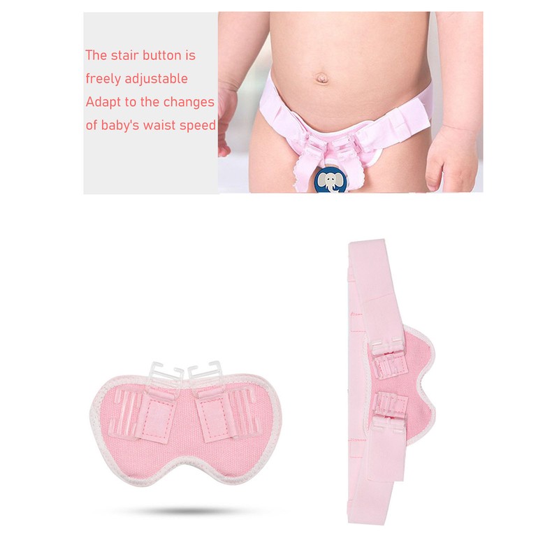 Baby Umbilical Hernia Belt High Elasticity Adjust Size Cotton Compression