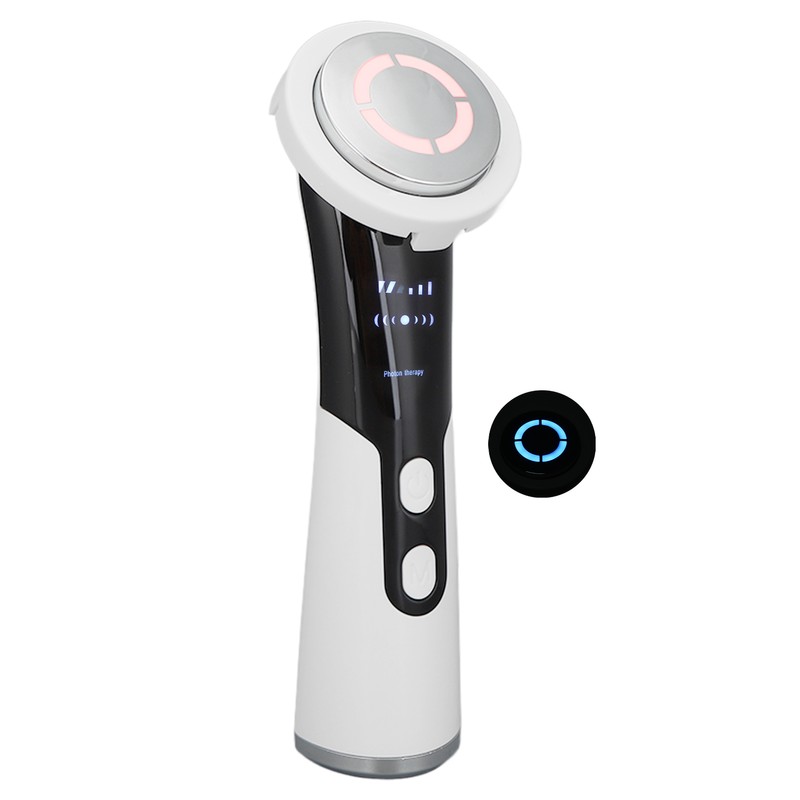 Facial Massage Cleansing Skin Rejuvenation Machine Adjustable Red Blue Light