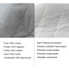 Pekitas Waterproof Mattress Protector for Toddler Bed 60 x 120