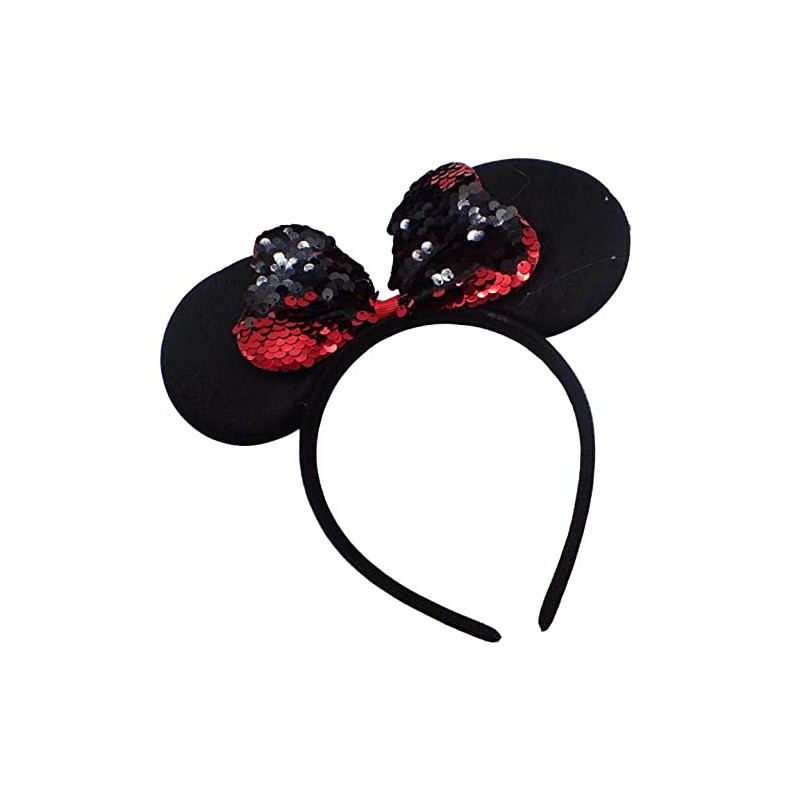 Topkids Accessories Mouse Ears Head band, Black mouse ears, Rat