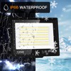 SHGPODA 2 Pack 120W LED Flood Light Outdoor, 14400LM Floodlights