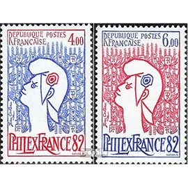 France 2343-2344 (complete.issue.) unmounted mint/never hinged ** MNH 1982 PHILEX france 82 (Stamps for collectors)