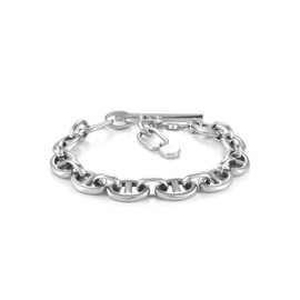 Fossil Women's Heritage D-Link Stainless Steel Chain Bracelet (Model: JA7244040)
