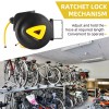 8milelake Retractable Air Hose Reel 5/16 Inch x 33 FT