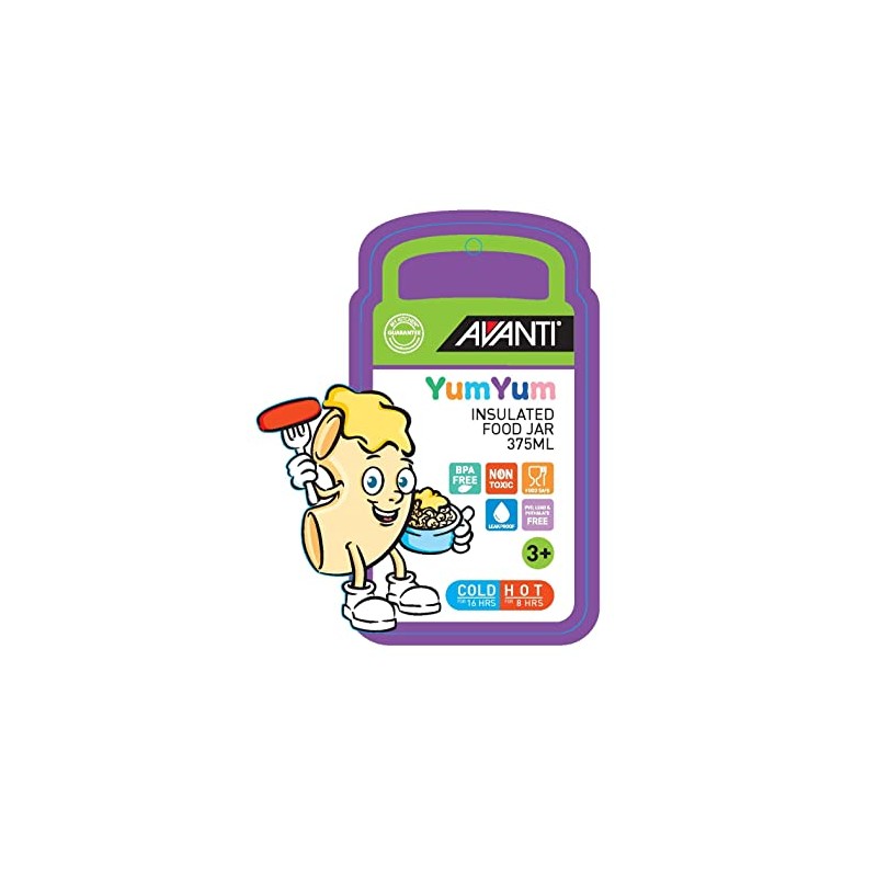 Avanti YumYum Kids Insulated Food Jar, 375 ml, Gaming