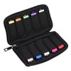 USB Flash Drive Case - Vellgo Soft Material Thumb Drive Holder case, USB Drive Holder Organizer, Portable Electronic Accessories Bag for USB Memory Stick with 10 Slots
