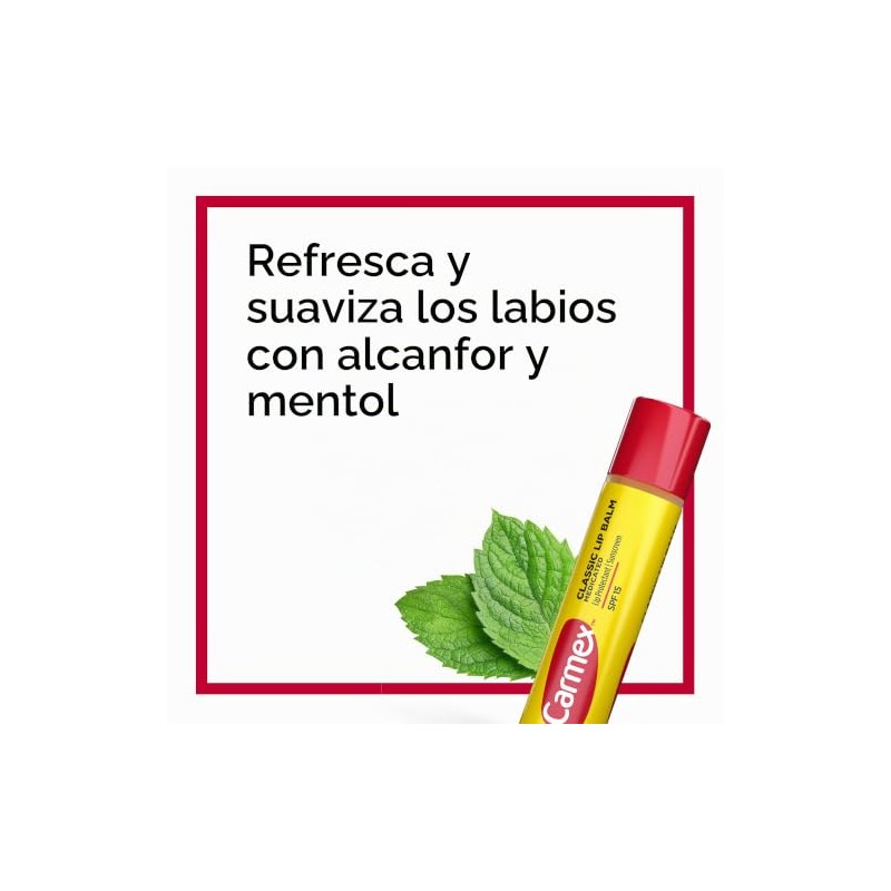 Carmex Palo clásico – Parent, 9 unidades
