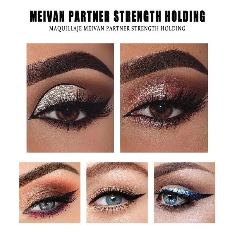 Lápiz Delineador Líquido Impermeable, Duradero, A Prueba De Black Eyeliner