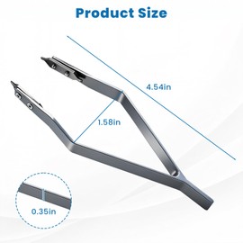 KCMOSGI 7825 Watch Spring Bar Tweezer, Watch Spring Bar Tool, Spring Bar Tweezers Tool for Lug Removal & Link Removal, Suitable for Watch Repairers and Watch Enthusiasts