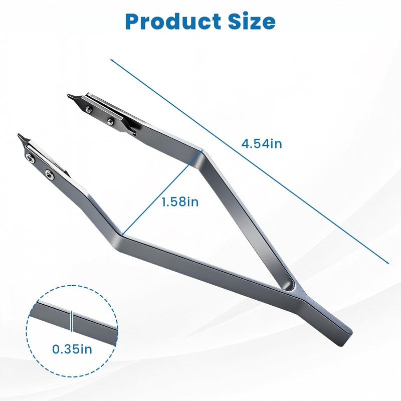 KCMOSGI 7825 Watch Spring Bar Tweezer, Watch Spring Bar Tool,