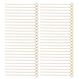 Portatarjetas de Metal Floral, 50 Piezas Clips de Selecciones Florales Arreglo Floral Reutilizable Porta Tarjetas de Dorado Porta Tarjetas Florales de Alambre Selección de